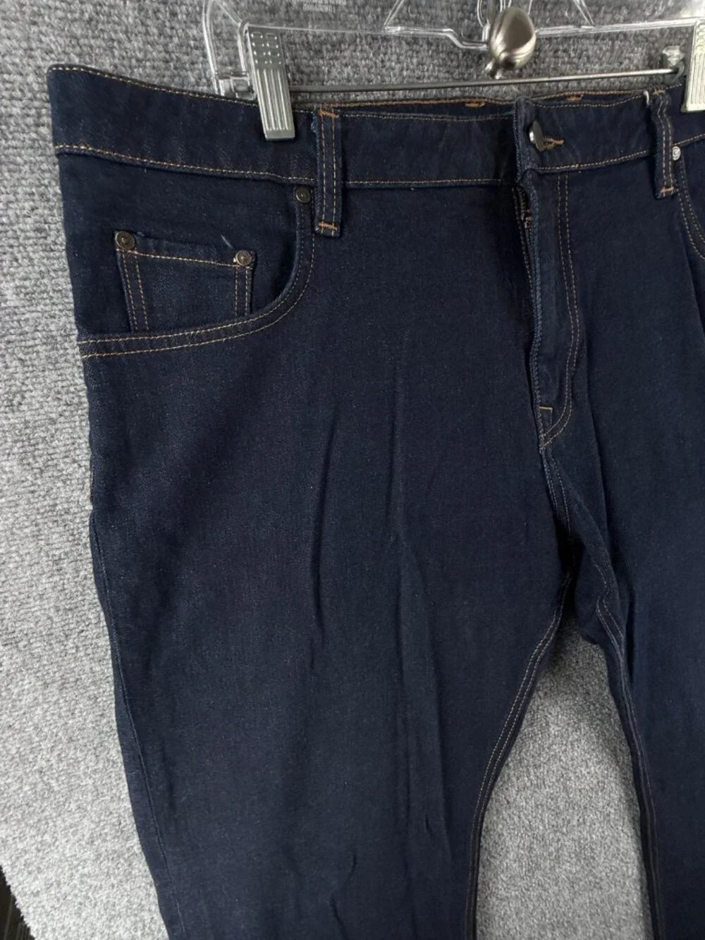 Tecovas Ranch Wear Western Jean Straight Dark Blue 40x34 Cowboy EUC